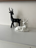 贝汉美（BHM）创意轻奢家居陶瓷鹿客厅摆件工艺品简约电视柜酒柜玄关桌面装饰品 麋鹿一对 实拍图