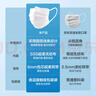 京东京造 一次性医用外科口罩100片独立包装【超柔系】 防尘防晒面罩白色  实拍图