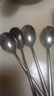 【爆品】多支装不锈钢勺子高颜值儿童韩式长柄勺拌饭汤匙 不锈钢韩式勺【4支装】 实拍图