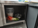 志高（CHIGO）冷藏工作台奶茶店设备全套水吧台不锈钢保鲜平冷操作台冰柜 厨房冰箱商用保鲜工作台 1.8M-0.8M-0.8M冷冻【-18°|数显】 【不锈钢内层架】店长推荐 实拍图