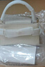 CHARLES&KEITH鳄鱼纹凯莉包手提斜挎婚包包女包生日礼物CK2-50270880-1 Ivory象牙色 S 实拍图