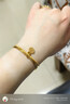 周生生 宝宝手镯小金珠活口足金金镯子宝宝周岁满月31484K计价 4.62克(含工费130元) 实拍图