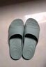 科柔（KENROLL）专利防滑拖鞋男女夏季室内宽松透气家居孕妇老人浴室防臭拖 鸽子灰 42-43 (265mm) 实拍图