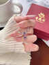 老凤祥紫藤花项链女款2026新款吊坠生日纪念日礼物送女友老婆 【紫】藤花开 实拍图