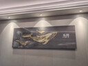 数显屏挂钟客厅沙发背景墙装饰画电子数字时钟挂画鲸鱼卧室床头画 鲸鱼数显时钟- 90*30cm 普通款无灯光+【数显时钟】 实拍图