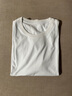 布先生夏季纯棉男士短袖t恤圆领小白T亲肤衣服休闲男装长绒棉 白色  L (175) 实拍图