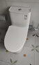 九牧（JOMOO）11173-2-1/41KD-3大力神普通马桶家用虹吸抗菌节水坐便器400坑距 实拍图