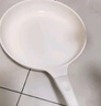红厨陶瓷平底锅不粘锅小煎锅家用煎饼煎蛋煎牛排专用电磁炉锅灰色28cm 实拍图