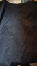 简束 背心男夏纯色棉质v领宽肩运动背心修身紧身打底汗衫男士无袖t恤 黑色+白色（两件装） XL （70kg左右） 实拍图