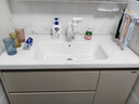 小米嘉美系列浴室柜陶瓷一体盆太空铝合金蜂窝铝洗手盆柜组合洗漱台洗脸台 100cm智能美妆方镜+陶瓷一体盆 实拍图