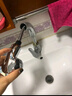 名爵（MEJUE）多功能抽拉式面盆水龙头 黄铜冷热洗手脸盆可升降龙头Z-012322 实拍图