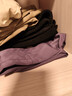骆驼（CAMEL）运动休闲女裤子防泼水梭织束脚运动裤 J23CAVLR059 甜葡萄紫 L 实拍图