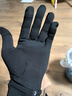 迪卡侬户外运动男女跑步健身骑行轻薄舒适保暖触屏手套纯黑色XL-4564124 实拍图