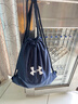 抽绳篮球包双肩收纳训练包足球包男女运动健身瑜伽游泳防水包鞋袋 深蓝色 大号(能装球) 实拍图