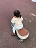 贝易典藏扭扭车儿童溜溜车1-3-6岁静音摇摇车男女宝宝大人可坐妞妞车 【纯享无音乐】幸运星云母灰 实拍图