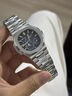 百达翡丽（Patek Philippe）【二手99新】百达翡丽运动优雅系列鹦鹉螺5712休闲商务机械自动机械 男士手表女士手表二手奢侈品腕表 40mm蓝盘-5712/1A-001 实拍图