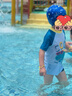 361°儿童泳衣男女童2025新款分体宝宝男女孩专业训练泳装游泳衣 5003蓝绿色 120 身高105-115cm体重30-35斤 实拍图