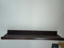 爱必居 实木隔板墙上置物架电视背景墙壁装饰架机顶盒架 30*15cm 实拍图