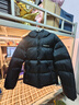 拓路者700蓬羽绒服男女情侣款冬厚款保暖户外羽绒衣团购连帽休闲宽松外 黑色 M 实拍图
