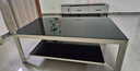 凡社茶几客厅 办公室家用沙发茶桌子 钢化玻璃茶几小户型现代简约茶机 实拍图