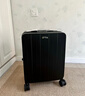 DTA宽拉杆行李箱女大容量新款拉杆箱高颜值密码旅行箱男幻影黑26英寸 实拍图