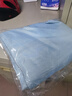 北欧风棋盘格裸睡亲肤被套单件水洗棉机洗斜纹加大单人被罩 水蓝银灰 150*200CM【单件被套】 实拍图