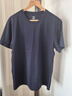 京东京造【情侣纯棉T】t恤男短袖男秋季新款衣服打底衫 藏青色 XL 实拍图