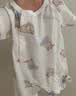 贝瑞加（Babyprints）婴儿连体衣2件装新生儿纯棉短袖爬服夏季宝宝哈衣柔软内衣 蓝59 实拍图