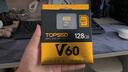天硕（TOPSSD）V60专业相机存储卡 双排金手指 高速连拍 4K60视频 读260MB/s写100MB/s SD内存卡 v60sd卡 128G 实拍图