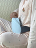 名创优品（MINISO）砭石揉腹仪腹部按摩器热敷艾灸加热揉肚子按摩仪促肠胃蠕动排揉肚子神器便秘暖宫腰带减肚子神器 【天空蓝】180MM正反双环大盘+大力度推揉刮痧 七夕情人节礼物生日老婆长辈老年人男士 实拍图