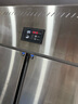 英联瑞仕【已补贴20%】四门冰箱商用水果蔬菜六门保鲜柜餐饮厨房酒店双温冷藏冷冻大容量不锈钢四开门冰柜 【-22°C真风冷无霜】大四门全冷冻丨豪华款 实拍图