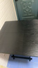 折叠桌餐桌家用小户型吃饭桌简易租房出租屋正方形小方桌子便携式 黑色+黑架【70*70*74cm】 实拍图