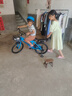 童贝星儿童自行车男孩2-3-6-8-9岁小孩单车脚踏车宝宝童车 天蓝色+辐条轮 +后座款头盔大礼包 18寸适合身高120-140cm 实拍图