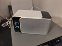 小度智能音箱Mate 灰色 卓越人声 LED时钟闹钟 AI语音收音机蓝牙音响 万能遥控 儿童早教故事启蒙 实拍图