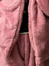 红豆居家睡衣女秋冬季法兰绒女士家居服拉链款套装可外穿 女-豆沙粉165 实拍图