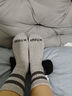 特步秋冬季儿童袜【7A抗菌】纯棉运动防臭中筒袜吸汗透气中大童校园袜 黑白灰【抗菌防臭】3双 M【33-37码】 实拍图
