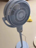 美的（Midea）【变频轻音】空气循环扇家用遥控电风扇四季净化扇轻音落地扇99%抑菌桌面小风扇大风力风扇GDG24ZR 实拍图