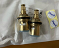 爽威水龙头铜阀芯 快开陶瓷阀门双牙阀芯正反旋阀心冷热水陶瓷心三角阀厨房洗衣机阀芯维修配件 FD2 实拍图