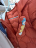 巴拉巴拉童装婴儿连体衣轻薄羽绒服宝宝衣服2025冬装抱衣爬服男童女童萌趣 红色糖葫芦-白鸭绒 100 cm-充绒量53g 实拍图