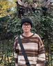 OEMG  马海毛圆领毛衣男士秋冬季款潮牌条纹宽松休闲针织衫上衣外套 棕色 XL [建议110-130斤] 实拍图