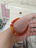 青城山 川料南红手串女樱桃红玛瑙手链琥珀蜜蜡转运珠生日礼物 8mm樱桃红南红蜜蜡手串+已过香 晒单实拍图