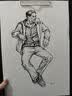 尼奥尼（NYONI）素描速写炭笔升级配方冷调碳笔绘画流畅素描美术生炭笔套装N2808软炭（10支装） 实拍图