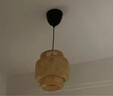 宜家（IKEA）SINNERLIG希利斯吊灯卧室客厅氛围灯北欧现代竹编简约 吊灯27cm(灯泡+灯钩需另购) 实拍图