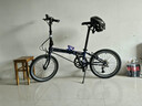 大行（DAHON）折叠自行车20英寸8级变速经典P8单车KBC083 渐变蓝经典版--京仓 实拍图