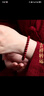 金石灵朱砂手串护身符男士紫金砂转运珠情侣手链本命年佛珠蛇年生日礼物 朱砂手串6mm【附鉴定证书】 实拍图