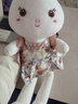 惠妮宝贝毛绒玩具小白兔兔子公仔布娃娃可爱女孩布偶小兔子玩偶生肖兔礼物 粉色 60厘米 实拍图
