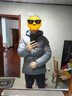 黑冰25新款户外700蓬鸭绒男款加厚防风保暖羽绒服 F8905MJ 铁灰 XL 实拍图