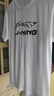 李宁（LI-NING）短袖t恤男夏季运动衣服饰男装户外速干上衣跑步健身投篮球训练服 标准白【棉质】 L (175) 实拍图