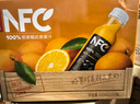 农夫山泉100%纯果汁NFC橙汁300ml*10瓶整箱鲜果冷压榨饮料礼盒热门商品 实拍图