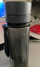 富光 塑料杯水杯男女便携运动水杯大容量户外水杯防漏学生杯太空杯子 黑色-食品级PC 750ml 实拍图